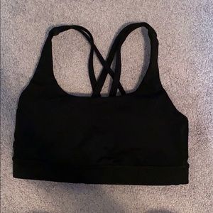 COPY - Black Lululemon Energy Bra
